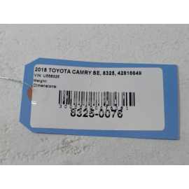 2018-2019 TOYOTA CAMRY SE 2.5L ENGINE ROOM WIRE WIRING HARNESS & FUSE BOX OEM