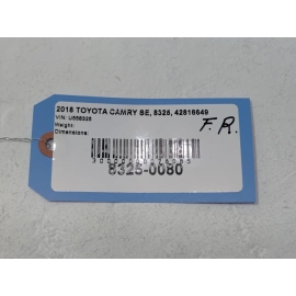 2018-2025 TOYOTA CAMRY FRONT RIGHT PASSENGER SIDE LOWER CONTROL ARM OEM