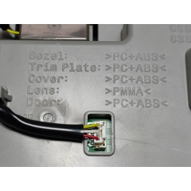 2018 TOYOTA CAMRY SE ROOF OVERHEAD CONSOLE DOME LIGHT LAMP SWITCH OEM