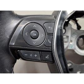 2018-2024 Toyota Camry Leather Black Steering Wheel w/Paddle Shifter OEM