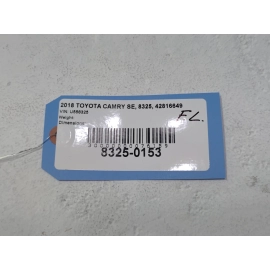 2018-2019 TOYOTA CAMRY FRONT LEFT DRIVER SIDE BRAKE CALIPER OEM