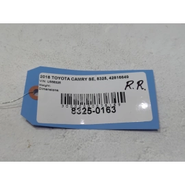 TOYOTA CAMRY SE XSE REAR RIGHT OR LEFT SIDE SUSPENSION COIL SPRING OEM 2018-2024