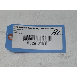 TOYOTA CAMRY SE XSE FWD REAR DRIVER SIDE SPINDLE KNUCKLE HUB 2018 - 2024 OEM