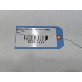 2018-25 Toyota Camry Radiator Core Support Lower Tie Bar W/ Air Guide Baffle OEM