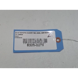 18-25 TOYOTA CAMRY SE XSE DRIVER SIDE LOWER BODY SKIRT ROCKER PANEL RED 3T3 OEM