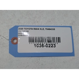 2019-2021 Toyota RAV4 XLE Hybrid Floor Wire Wiring Harness OEM