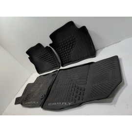 OEM TOYOTA CAMRY 2018-2024 ALL WEATHER INTERIOR FLOOR RUBBER COVER LINER MAT SET
