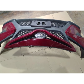 2018-2020 TOYOTA CAMRY SE XSE FRONT BUMPER COVER & GRILLE MOLDING RED *3T3* OEM