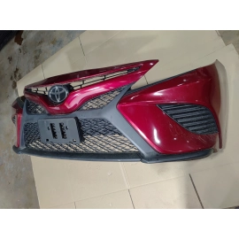 2018-2020 TOYOTA CAMRY SE XSE FRONT BUMPER COVER & GRILLE MOLDING RED *3T3* OEM