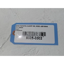 2018-2020 TOYOTA CAMRY SE XSE FRONT BUMPER COVER & GRILLE MOLDING RED *3T3* OEM