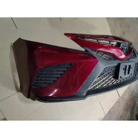 2018-2020 TOYOTA CAMRY SE XSE FRONT BUMPER COVER & GRILLE MOLDING RED *3T3* OEM