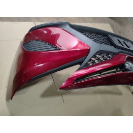 2018-2020 TOYOTA CAMRY SE XSE FRONT BUMPER COVER & GRILLE MOLDING RED *3T3* OEM