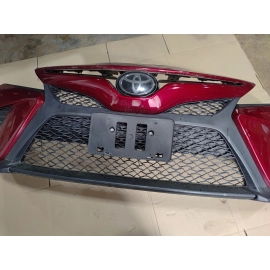 2018-2020 TOYOTA CAMRY SE XSE FRONT BUMPER COVER & GRILLE MOLDING RED *3T3* OEM