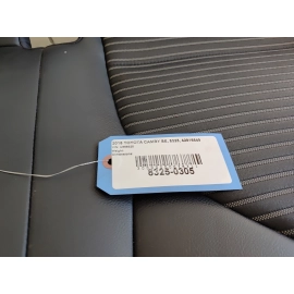 2018 TOYOTA CAMRY SE REAR SEAT LOWER BOTTOM CUSHION PAD BLACK OEM