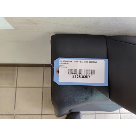 2018 TOYOTA CAMRY SE REAR SEAT DRIVER SIDE UPPER CUSHION PAD LEATHER BLACK OEM