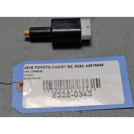 2017-2019 Toyota Highlander Brake Pedal Stoplamp Switch Sensor OEM