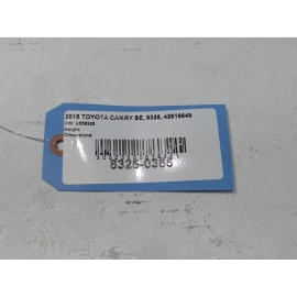 2018-2024 Toyota Camry Rear Right Passenger Door Shell Panel OEM