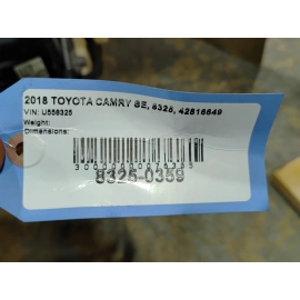 2018 - 2024 TOYOTA CAMRY 2.5L FWD AUTOMATIC TRANSMISSION TRANS ATM 8 SPEED OEM