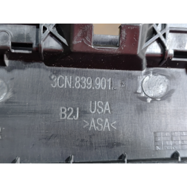 2018-2025 VOLKSWAGEN ATLAS REAR DRIVER DOOR WINDOW B PILLAR APPLIQUE MOLDING OEM