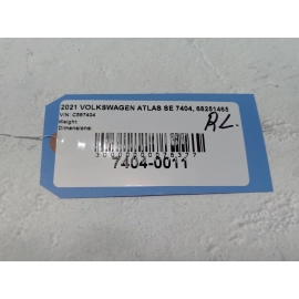 2018-2025 VOLKSWAGEN ATLAS REAR LEFT DRIVER SIDE DOOR WINDOW REGULATOR OEM