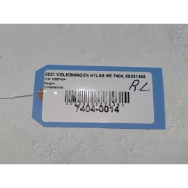 2018-2025 VOLKSWAGEN ATLAS REAR LEFT DRIVER SIDE DOOR FIXED WINDOW GLASS OEM