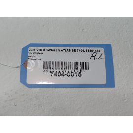 2018-2025 VOLKSWAGEN ATLAS REAR DRIVER DOOR WINDOW GLASS RUN CHANNEL SEAL OEM