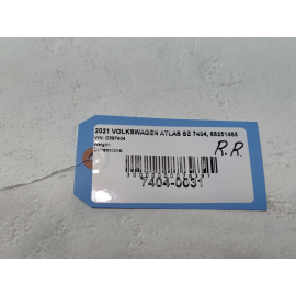 2018-2025 VOLKSWAGEN ATLAS REAR RIGHT PASSENGER SIDE DOOR FIXED WINDOW GLASS OEM