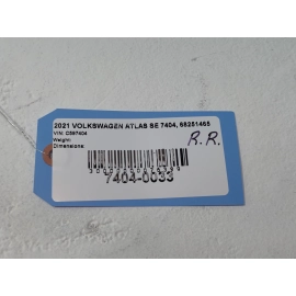 2018-2025 VOLKSWAGEN ATLAS REAR PASSENGER DOOR WINDOW GLASS RUN CHANNEL SEAL OEM