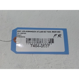 2018-2025 VOLKSWAGEN ATLAS REAR LEFT OR RIGHT SIDE EXTERIOR DOOR HANDLE BASE OEM