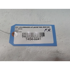 18-23 VOLKSWAGEN ATLAS FRONT PASSENGER DOOR EXTERIOR REAR VIEW MIRROR 2R2R OEM