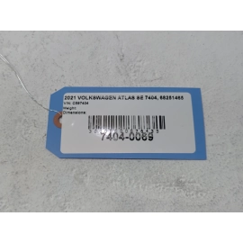 2018 - 2023 VOLKSWAGEN ATLAS 3.6L ENGINE WATER COOLANT HOSE PIPE OEM