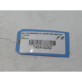 18-2025 VOLKSWAGEN ATLAS FRONT RIGHT PASSENGER SIDE DOOR WINDOW BELT MOLDING OEM