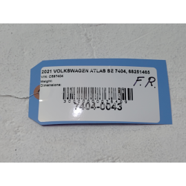 VOLKSWAGEN ATLAS 2018-2025 FRONT RIGHT PASSENGER DOOR LOCK LATCH ACTUATOR OEM