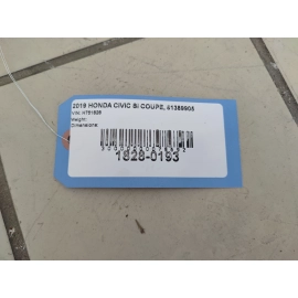 2019 HONDA CIVIC COUPE UPPER INTERIOR ROOF COVER TRIM CEILING HEADLINER OEM