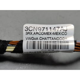 2021 VOLKSWAGEN ATLAS SE REAR LIFTGATE TAILGATE WIRE WIRING HARNESS OEM