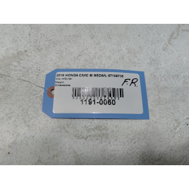 2016-2021 Honda Civic Sedan Front Passenger Side Door Sill Scuff Plate Cover OEM