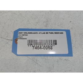 2019 - 2023 VOLKSWAGEN ATLAS AC REFRIGERANT SUCTION HOSE LINE PIPE OEM