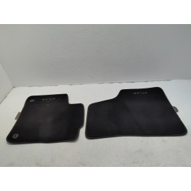 2020-2025 VOLKSWAGEN ATLAS FRONT CARPET FLOOR MATS W/ LOGO SET OF 2 OEM