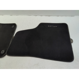 2020-2025 VOLKSWAGEN ATLAS FRONT CARPET FLOOR MATS W/ LOGO SET OF 2 OEM