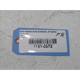 2016-2021 HONDA CIVIC FRONT PASSENGER DOOR WINDOW SWITCH & LOCK W/ SMART KEY OEM