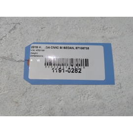 DEFECT! Honda Civic Sedan 2016-2021 Front Driver Side Door Shell *NH797M* OEM