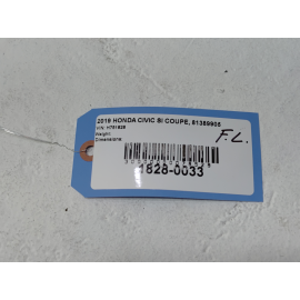 2016-2020 HONDA CIVIC COUPE FRONT DRIVER DOOR WINDOW INNER WEATHERSTRIP SEAL OEM