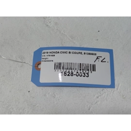 2016-2020 HONDA CIVIC COUPE FRONT DRIVER DOOR WINDOW INNER WEATHERSTRIP SEAL OEM