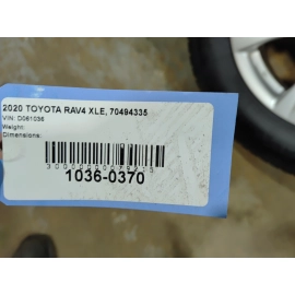 2019-2022 Toyota RAV4 Wheel Rim w/Tire R17 J7 225/65 OEM