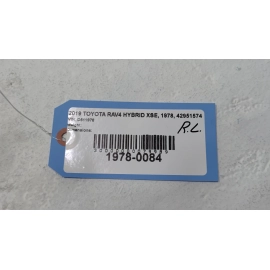 2019-2020 TOYOTA RAV4 REAR DRIVER SIDE DOOR WINDOW GLASS RUN CHANNEL SEAL OEM