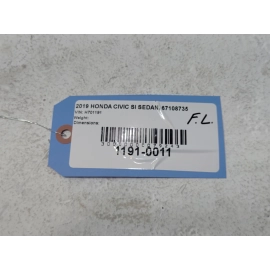 2019-2022 Honda Insight Front Left Driver Door Window Glass Run Channel Seal OEM