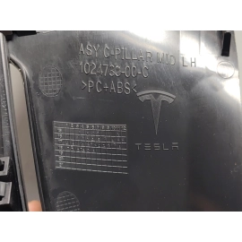2016-2021 TESLA MODEL S REAR DRIVER SIDE C-PILLAR MIDDLE TRIM COVER PANEL OEM
