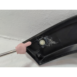 2019-2024 TOYOTA RAV4 REAR DRIVER SIDE DOOR QUARTER WHEEL ARCH FLARE MOLDING OEM