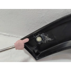 2019-2024 TOYOTA RAV4 REAR DRIVER SIDE DOOR QUARTER WHEEL ARCH FLARE MOLDING OEM