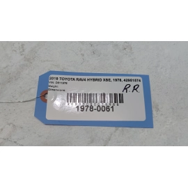 TOYOTA RAV4 REAR RIGHT PASSENGER SIDE DOOR PROTECTOR OEM 2019-2025